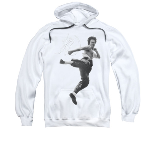 Bruce Lee Hoodie - Flying Kick