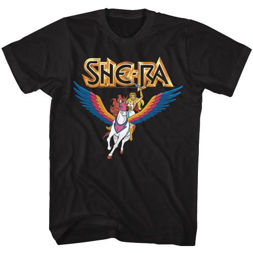 Image for Masters of the Universe T-Shirt - She Ra & Swiftwind