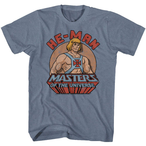 Image for Masters of the Universe Heather T-Shirt - Featuring He Man
