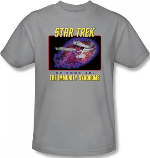 Image Closeup for Star Trek Episode T-Shirt - Episode 48 The Immunity Syndrome