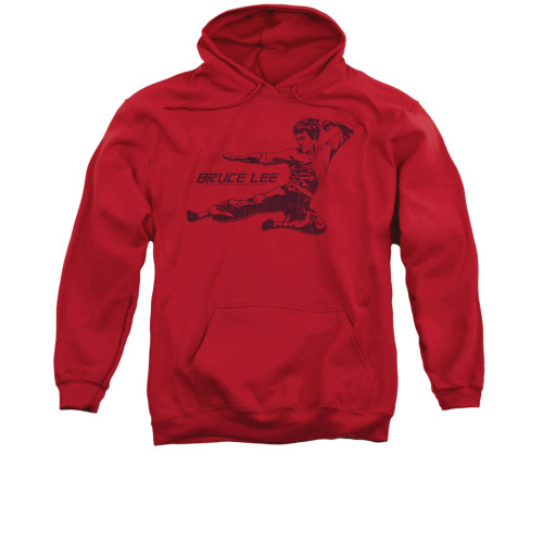 Bruce Lee Hoodie - Line Kick