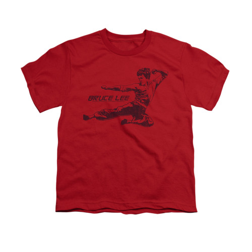 Bruce Lee Youth T-Shirt - Line Kick
