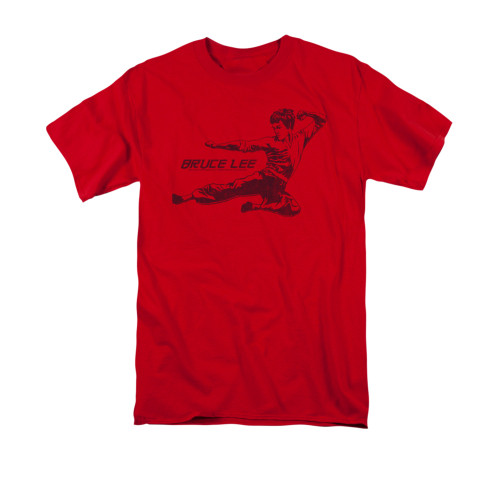 Bruce Lee T-Shirt - Line Kick