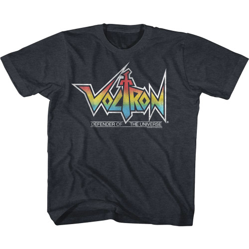 Image for Voltron Rainbow Logo Toddler T-Shirt
