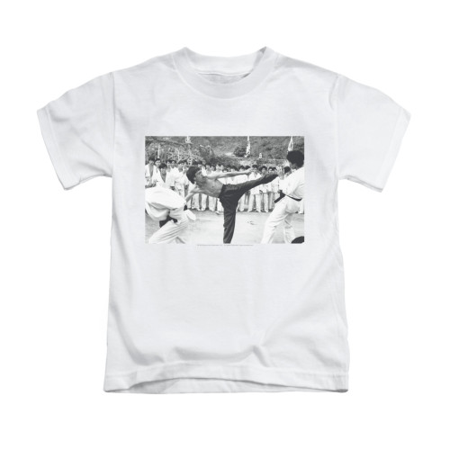 Bruce Lee Kids T-Shirt - Kick to the Head