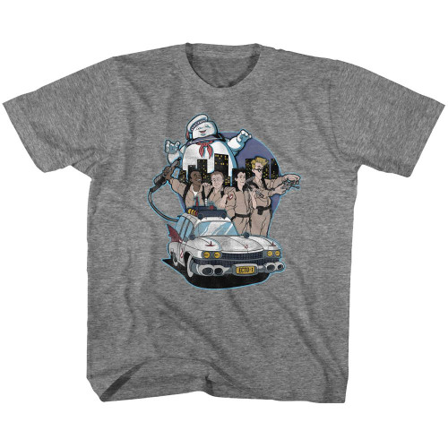 Image for The Real Ghostbusters Bustin' Buddies Toddler Heather T-Shirt