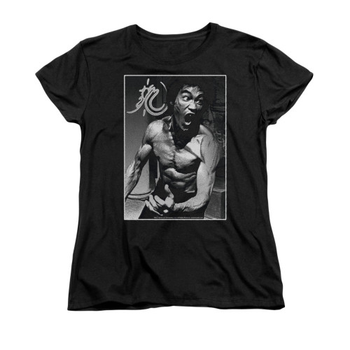 Bruce Lee Woman's T-Shirt - Focused Rage