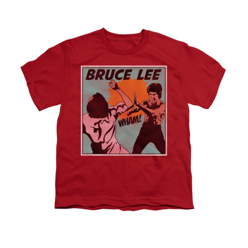 Bruce Lee Youth T-Shirt - Comic Panel