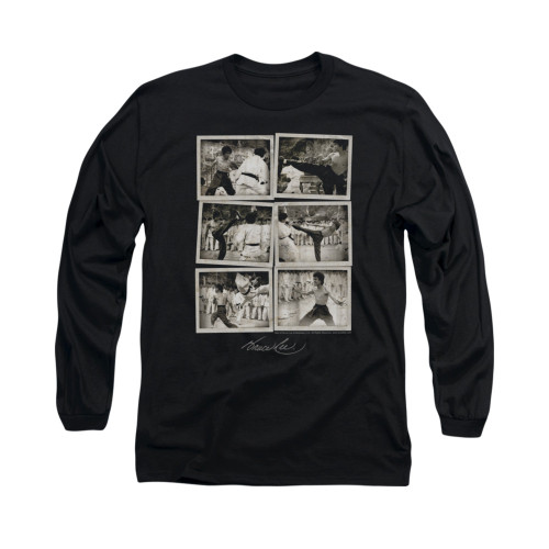 Bruce Lee Long Sleeve T-Shirt - Snap Shots