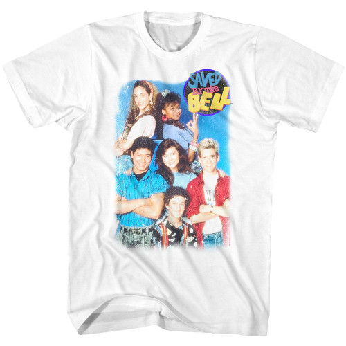 Image for Saved by the Bell T-Shirt - Group Shot