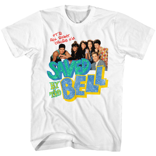 Image for Saved by the Bell T-Shirt - Tacky Collage