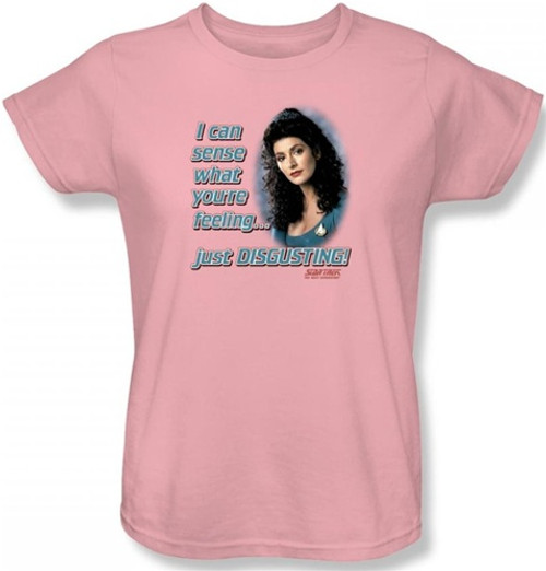 Star Trek the Next Generation Womans T-Shirt - No Empathy