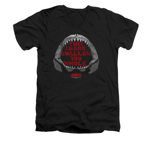 Jaws V-Neck T-Shirt - This Shark