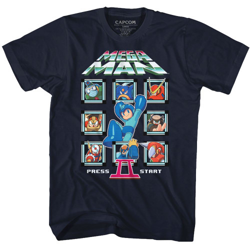 Image for Mega Man T-Shirt - MM2 Crew