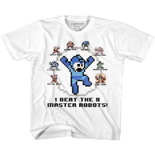Image for Mega Man 8 Master Robots Toddler T-Shirt