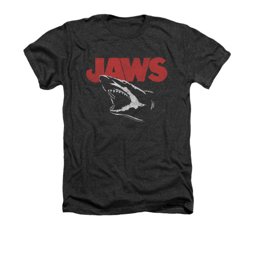 Jaws Heather T-Shirt - Cracked Jaw