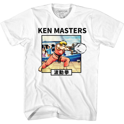 Image for Street Fighter T-Shirt - Ken Hadoken