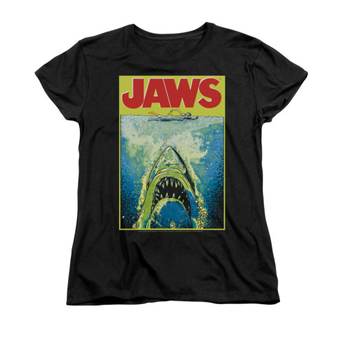 Jaws Woman's T-Shirt - Bright Jaws