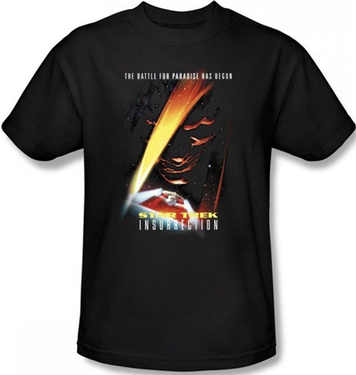 Image Closeup for Star Trek Movie T-Shirt - Insurrection