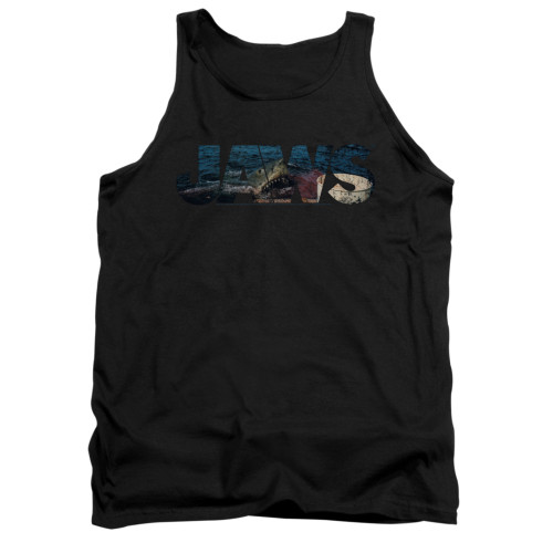 Jaws Tank Top - Logo Cutout