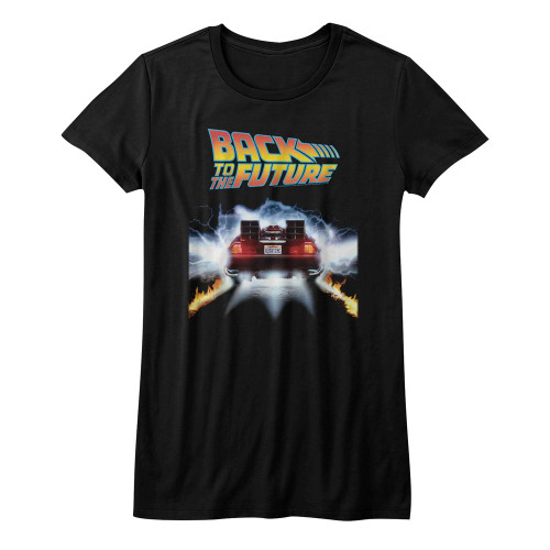 Image for Back to the Future Girls T-Shirt - Tail Lights