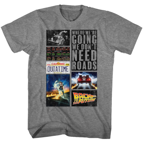 Image for Back to the Future Heather T-Shirt - Future Hits