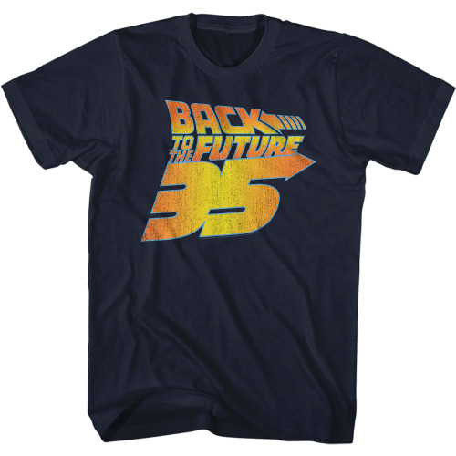 Image for Back to the Future T-Shirt - BTTF 35th Distressed