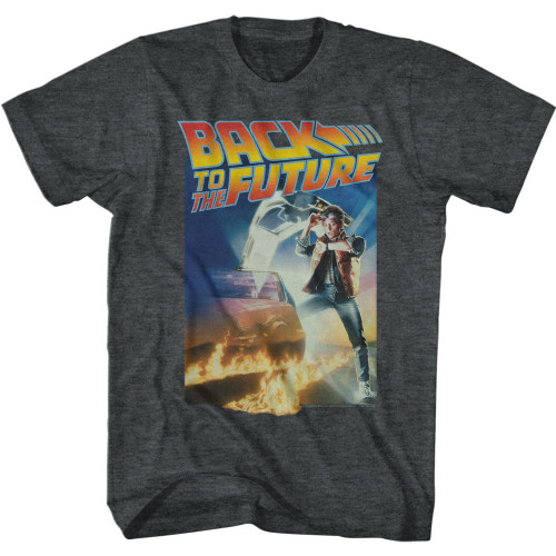 Image for Back to the Future Heather T-Shirt - Poster With a Gig Logo