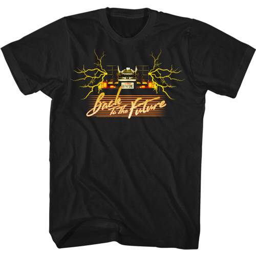Image for Back to the Future T-Shirt - Yellow Car