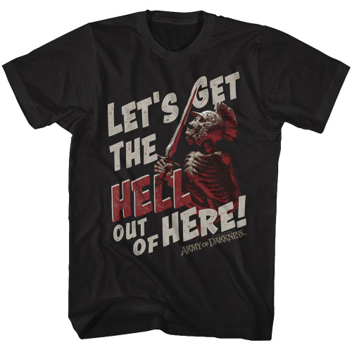 Image for Army of Darkness T-Shirt - Out of Here