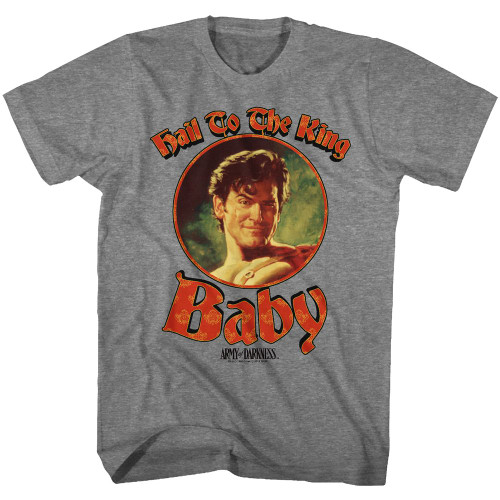 Image for Army of Darkness Heather T-Shirt - Regal Baby