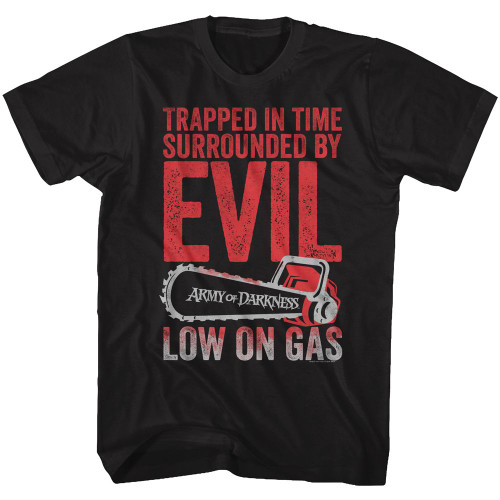 Image for Army of Darkness T-Shirt - Low on Gas