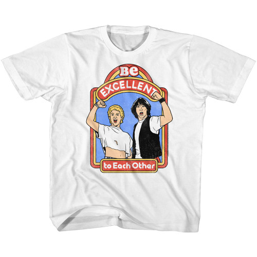 Image for Bill & Ted's Excellent Adventure Excellent Storybook Toddler T-Shirt
