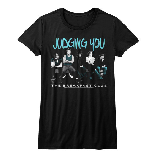 Image for The Breakfast Club Girls T-Shirt - Judging You