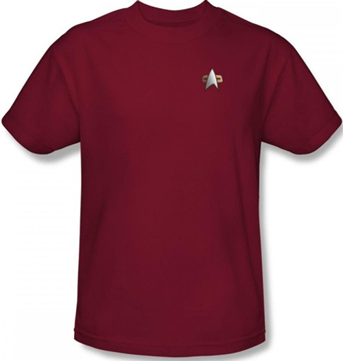 Star Trek Deep Space Nine Uniform T-Shirt - Command