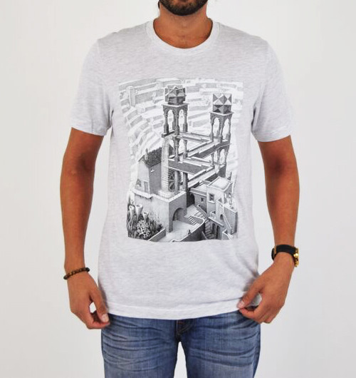 MC Escher Waterfall T-Shirt