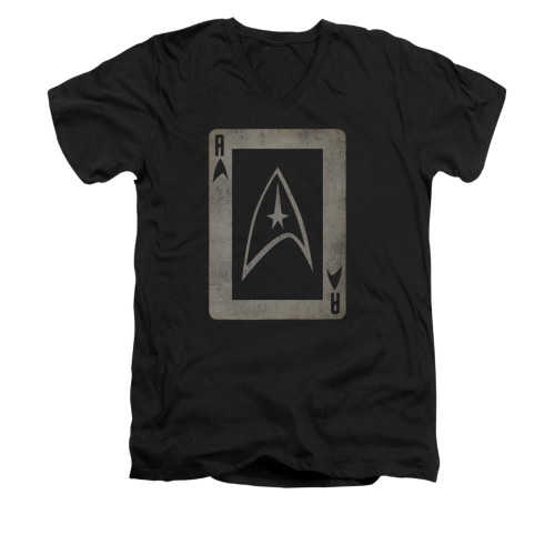 Star Trek V Neck T-Shirt - Ace
