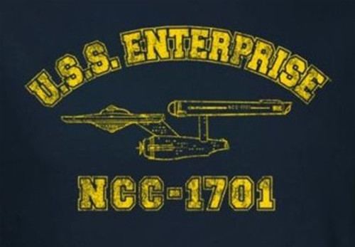 Star Trek T-Shirt - Enterprise Athletic