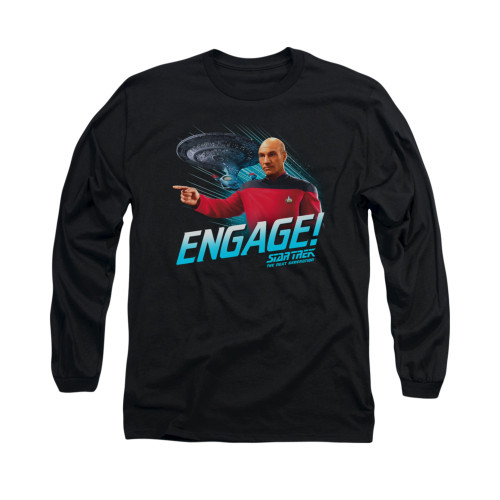 Star Trek the Next Generation Long Sleeve Shirt - Engage