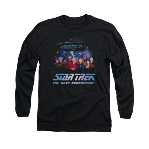 Star Trek the Next Generation Long Sleeve Shirt - Space Group