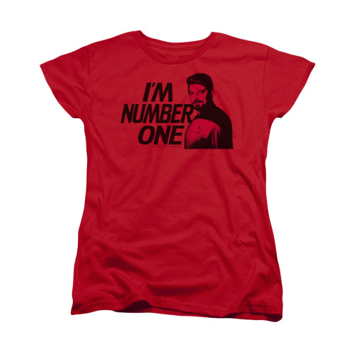 Star Trek the Next Generation Womans T-Shirt - I'm Number One