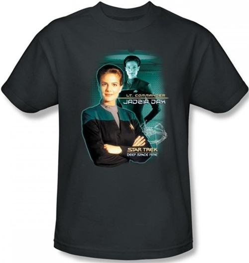 Image Closeup for Star Trek Deep Space Nine T-Shirt - Jadzia Dax