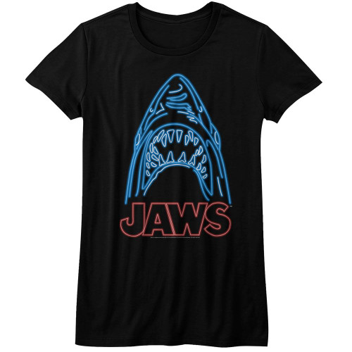 Image for Jaws Girls T-Shirt - Neon