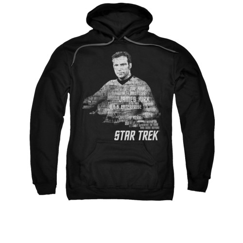 Star Trek Hoodie - Kirk Words