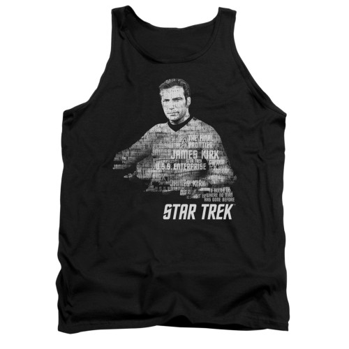 Star Trek Tank Top - Kirk Words