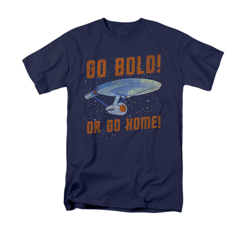 Star Trek T-Shirt - Go Bold or Go Home