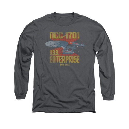 Star Trek Long Sleeve Shirt - NCC1701 Animated