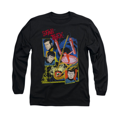 Star Trek Long Sleeve Shirt - the Eye of the Storm Animated