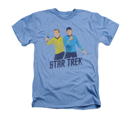 Star Trek Heather T-Shirt - Phasers Ready