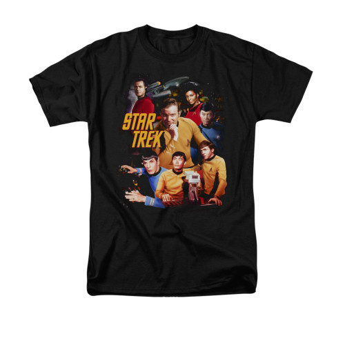Star Trek T-Shirt - at the Controls